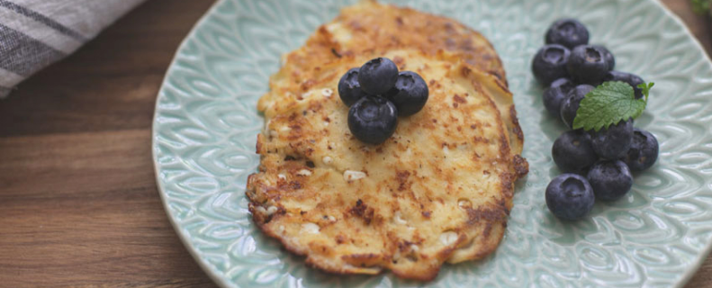 Crêpes saines aux baies